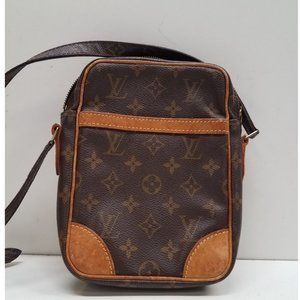 Louis Vuitton Monogram Danube Mini Leather Crossbody & original monogram strap